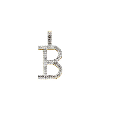 'A-Z' Initial letter illusion pendant by rafaela jewelry