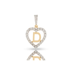 Initial Diamond Pendant