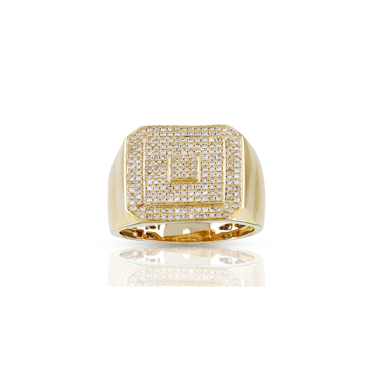 Yellow Gold Men's Ring by Rafaela Jewelry