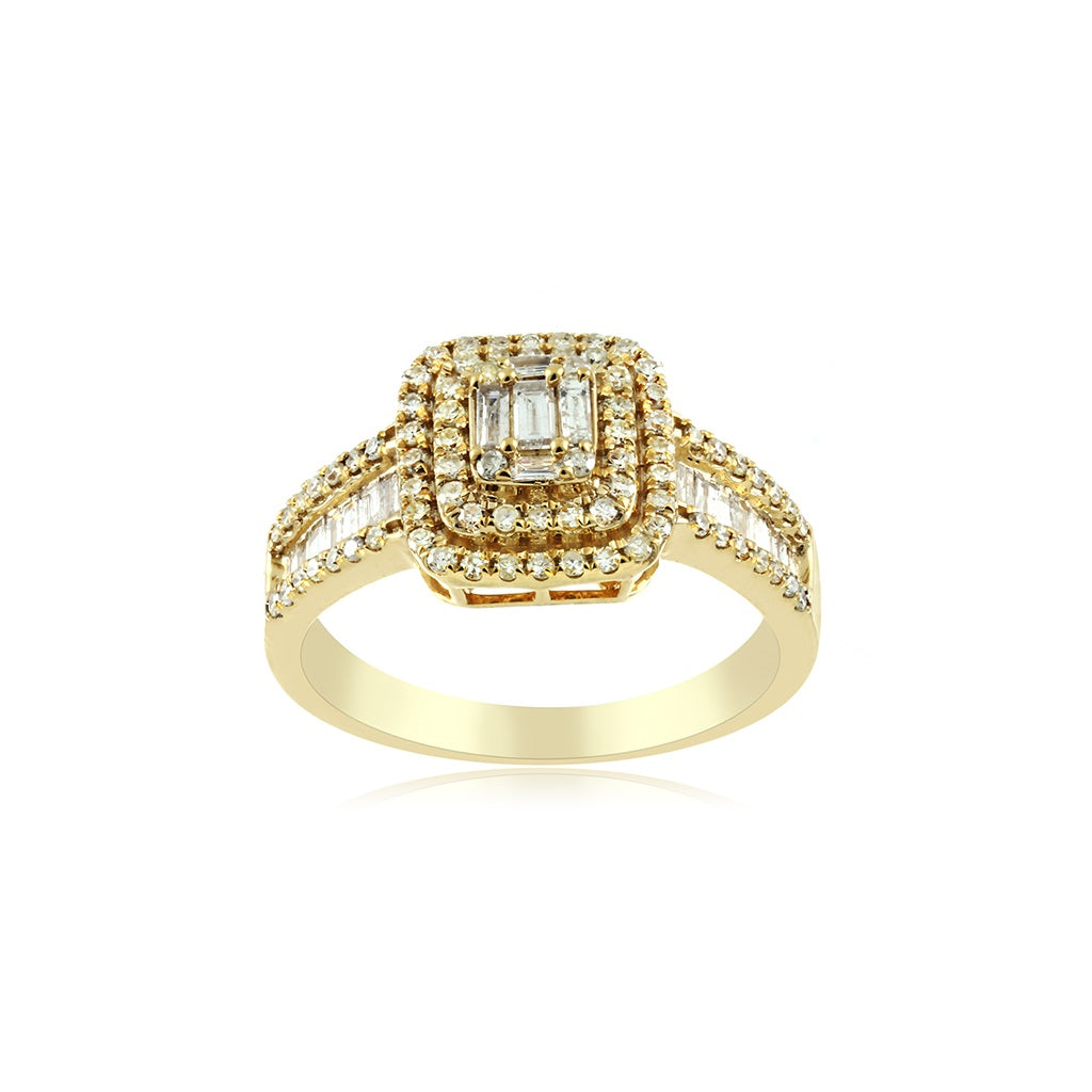 Baguette Diamond Ring by Rafaela Jewelry