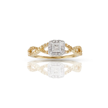 Yellow Gold Engagement Ring by Rafaela Jewelry