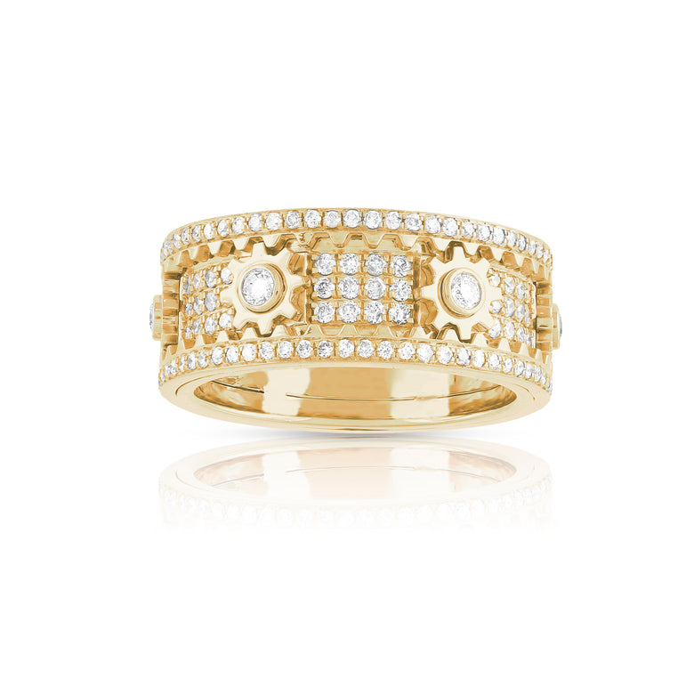 Round Diamond Eternity Ring by Rafaela Jewelry