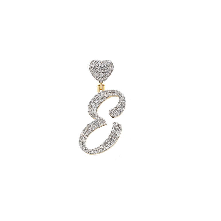 'A-Z' Initial Letter Heart Pendant by Rafaela Jewelry